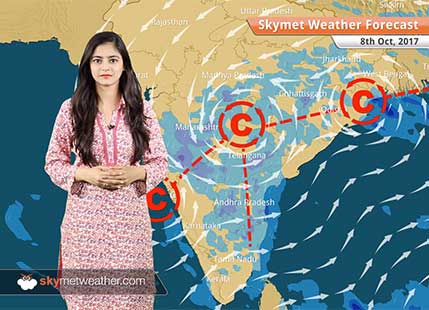 Weather Forecast for October 8: Dry weather to continue in Delhi; Rain in Odisha, Chhattisgarh, MP