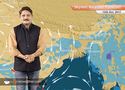 Weather Forecast for Oct 12: Jaipur, Delhi, Kolkata to be dry; Rain in Mumbai, Hyderabad