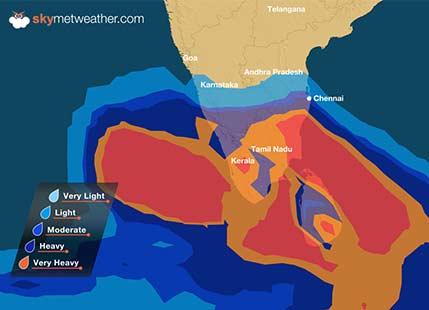 MUST WATCH: South India rainfall forecast until December 10