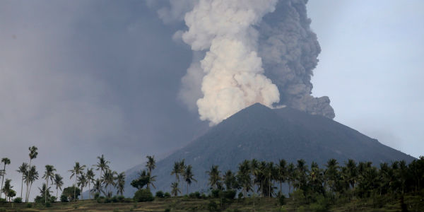 Bali Volcano post