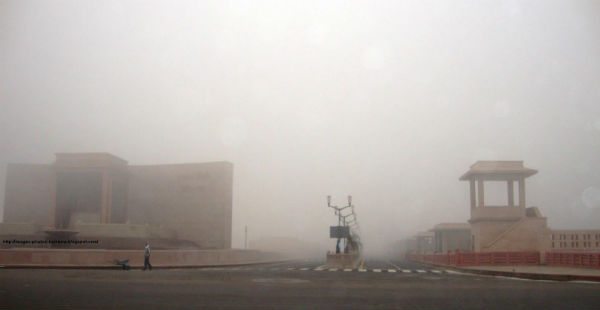 Fog in Lucknow