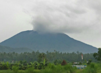 Indonesian Volcano feature