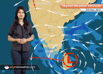 Weather Forecast for Nov 5: Heavy rain in Chennai, Tamil Nadu, Coastal Andhra Pradesh