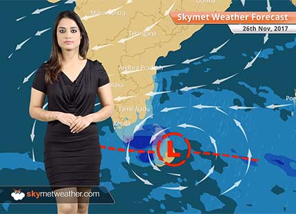 Weather Forecast for Nov 26: Rain in Chennai, Tamil Nadu, Kerala; Cold wave in Rajasthan, Uttar Pradesh