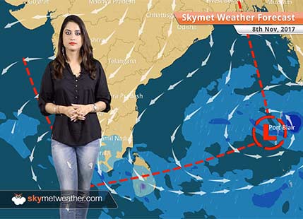 Weather Forecast for Nov 8: Chennai rains to reduce; Dense fog in Punjab, Haryana; Smog in Delhi