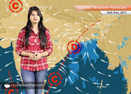 Weather Forecast for Nov 16: Rain in Kolkata, West Bengal, Odisha; Delhi Pollution to improve