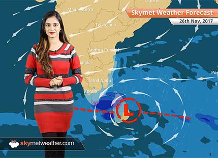 Weather Forecast for Nov 26: Cold wave in UP, Rajasthan, Rain in Chennai, Tamil Nadu