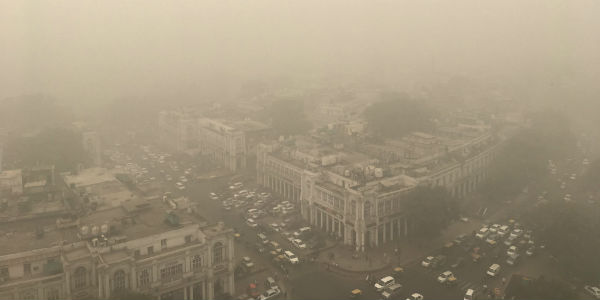Smoggy Delhi post