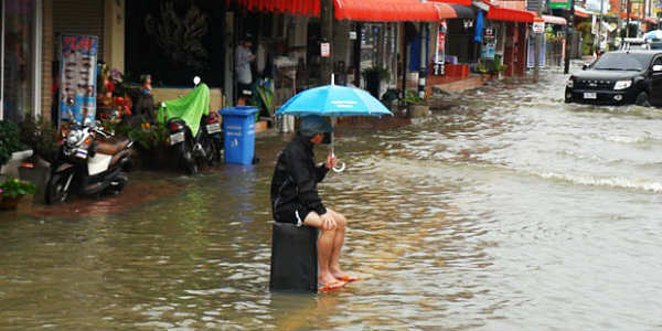 Low pressure to bring heavy rains, flash flooding, mudslides in South Thailand