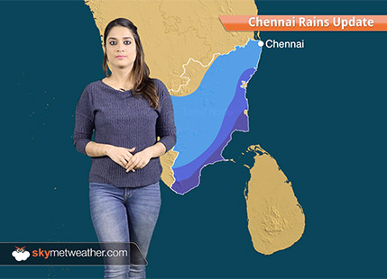 Chennai Rains 2017 Update: Light to moderate Chennai rains likely, heavy in South Tamil Nadu