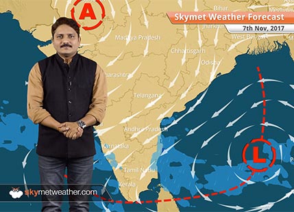 Weather Forecast for Nov 7: Dense fog in Punjab, Haryana, Rajasthan; Chennai rains to continue