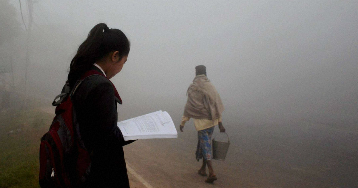 Image result for kanpur fog image