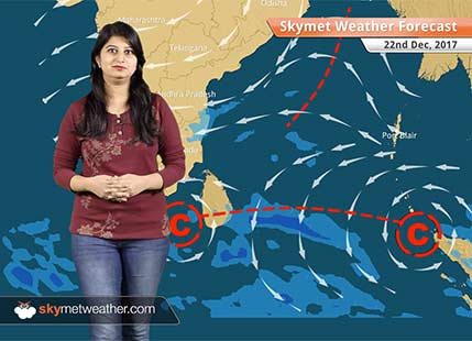 Weather Forecast for Dec 22: Rain in Chennai, Tamil Nadu, Delhi Pollution to persist
