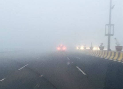 Fog in North India