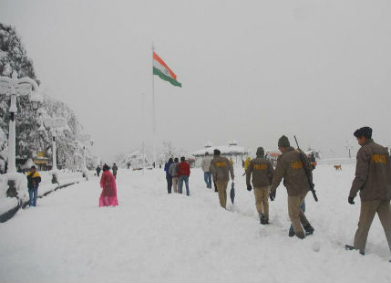 Snowfall over hilly states of North India