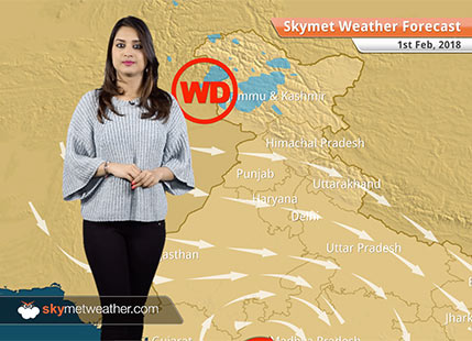 Weather Forecast for Feb 1: Rain and snow in Kashmir, Himachal, dry weather in Delhi, Mumbai, Kolkata, Chennai