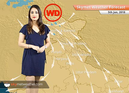 Weather Forecast for Jan 5: Fog in Delhi, Chandigarh, Lucknow, Patna, Cold wave in Rajasthan