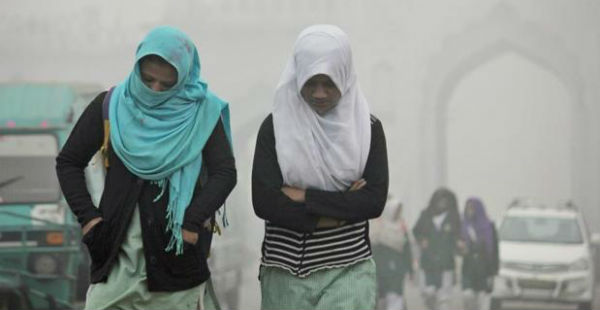 Cold wave in Lucknow