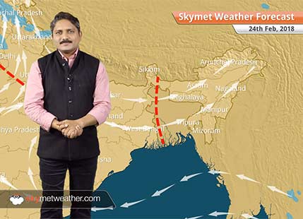Weather Forecast for Feb 24: Rain in Delhi, UP, Punjab, Haryana, snow in Manali, Srinagar