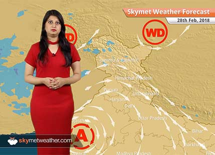 Weather Forecast for Feb 28: Rain and snow in Kashmir; warm weather in Ahmedabad, Mumbai, Chennai