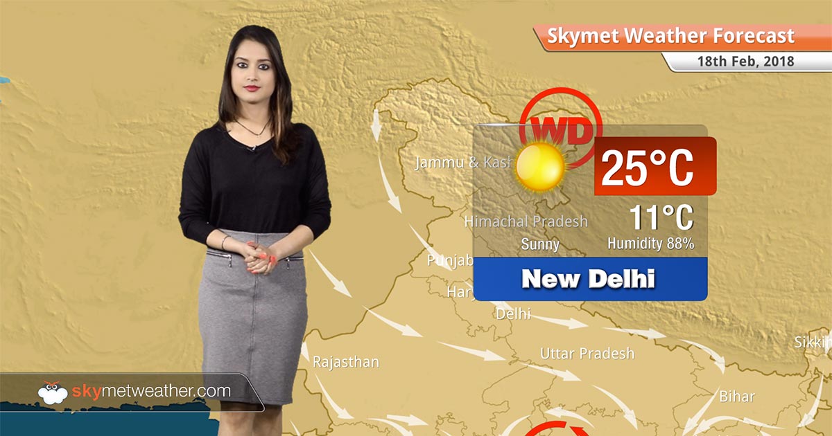 Weather Forecast for Feb 18: Dry weather in Delhi, Lucknow, Kolkata ...