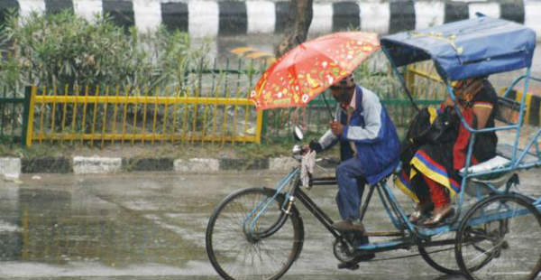 Rain in Uttar Pradesh and Bihar