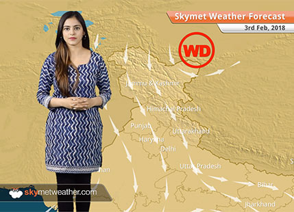 Weather Forecast for Feb 3: Fog in Uttar Pradesh, Bihar, dry weather in Madhya Pradesh, Chhattisgarh
