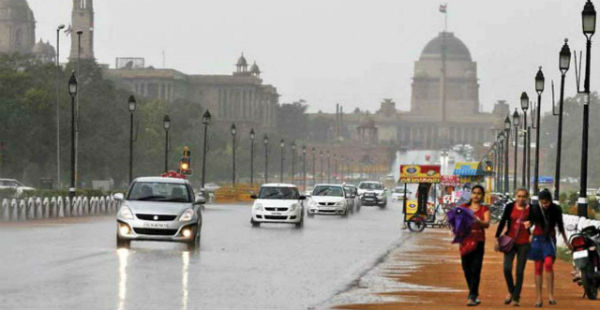 Winter rain in Delhi