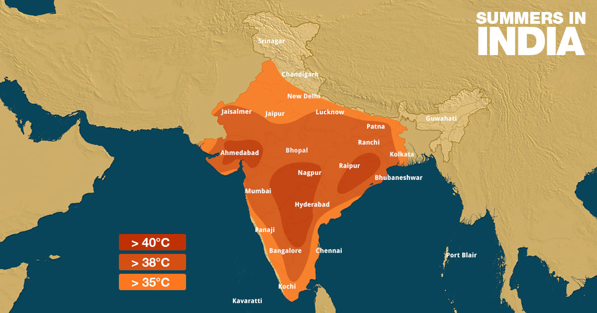 Hot days ahead for India, mercury to reach 40 degree Celsius Skymet