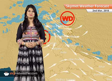 Weather Forecast for Mar 2: Rain and snow in Kashmir, Himachal; dry weather in Delhi, Mumbai, Bengaluru
