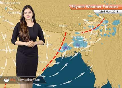 Weather Forecast for Mar 23: Pre Monsoon rain in Kolkata; Delhi, Mumbai mornings to be pleasant