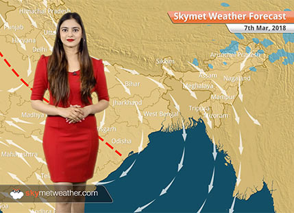Weather Forecast for Mar 7: Rain in Madhya Pradesh, Arunachal Pradesh, dry weather in Delhi