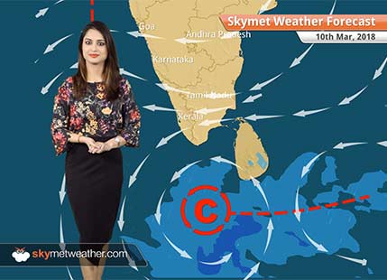 Weather Forecast for Mar 10: Light rain in Kashmir, Assam; Warm weather in Delhi, Mumbai, Chennai