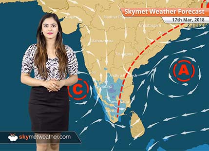 Weather Forecast for Mar 17: Rain in West Bengal, Vidarbha, Marathwada; weather in Delhi to be dry