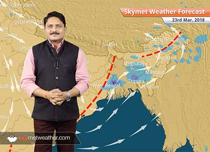 Weather Forecast for Mar 23: Cool morning in Delhi, Lucknow; Kolkata to record rain