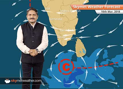 Weather Forecast for Mar 10: Light rain in Kashmir, Himachal; Dry weather in Madhya Pradesh, Chhattisgarh