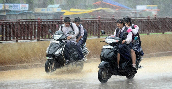 Rain in Raipur Chhattisgarh