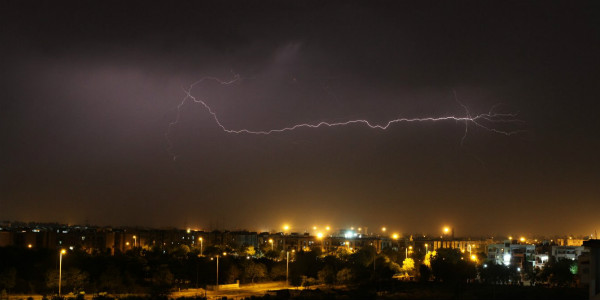 Delhi lightining 2