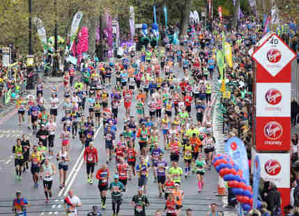 London Marathon 2018 becomes hottest ever recorded