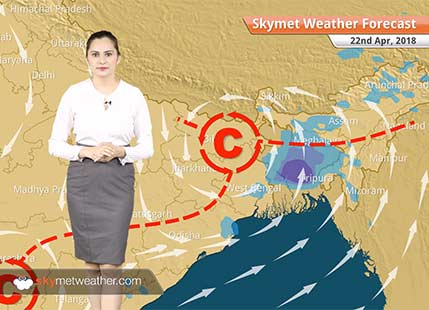 Weather Forecast for Apr 22: Rains are expected over Kerala, South Karnataka, Tamil Nadu