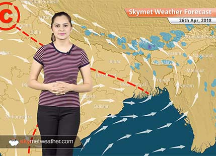 Weather Forecast for Apr 26: Pre-Monsoon rain in Bengaluru, Hyderabad, hot weather in Delhi