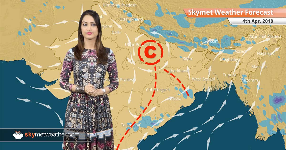Weather Forecast For Apr 4 Rain In Kerala UP Kashmir Himachal West Bengal Heatwave In 