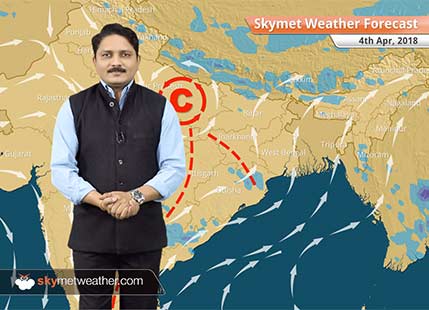 Weather Forecast for April 4: Heatwave in Rajasthan, Rain in Kashmir, Himachal, UP