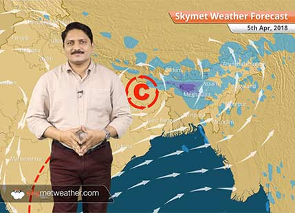 Weather Forecast for April 5: Hot days in Delhi, heatwave in Rajasthan; Rains likely in Bihar and Bengal