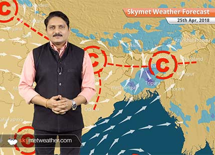 Weather Forecast for April 25: Light rain in Kashmir, Himachal, Bihar; Heatwave in Gujarat and MP