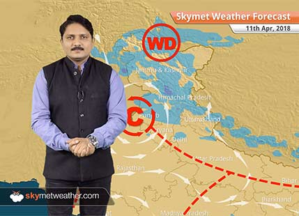 Weather Forecast for April 11: Pre-Monsoon rains to continue in Punjab, Haryana, Delhi, Rajasthan