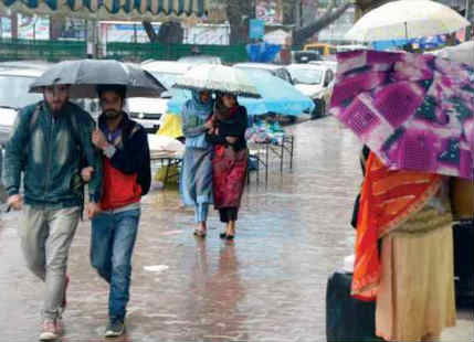 Rain in Jammu and Kashmir