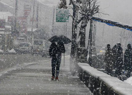 Rain-snow in Kashmir and Himachal