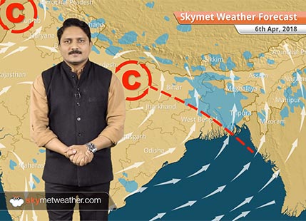 Weather Forecast for April 6: Rain in Bihar, Uttar Pradesh, West Bengal, dust and thunder storm in Delhi