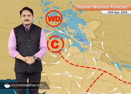 Weather Forecast for April 10: Snowfall In Kashmir, Himachal; Rain In Delhi, Punjab, Haryana, Rajasthan